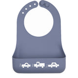 Traffic Jam Little Bites Narrow Bib