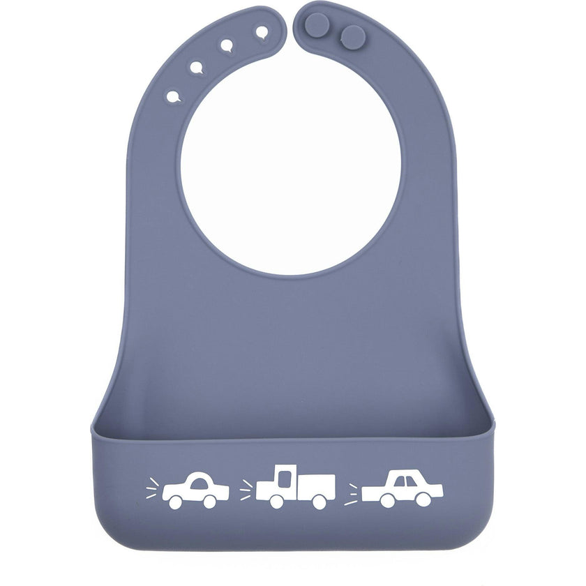 Traffic Jam Little Bites Narrow Bib