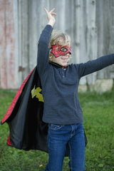 Spider Bat Reversible Cape and Mask