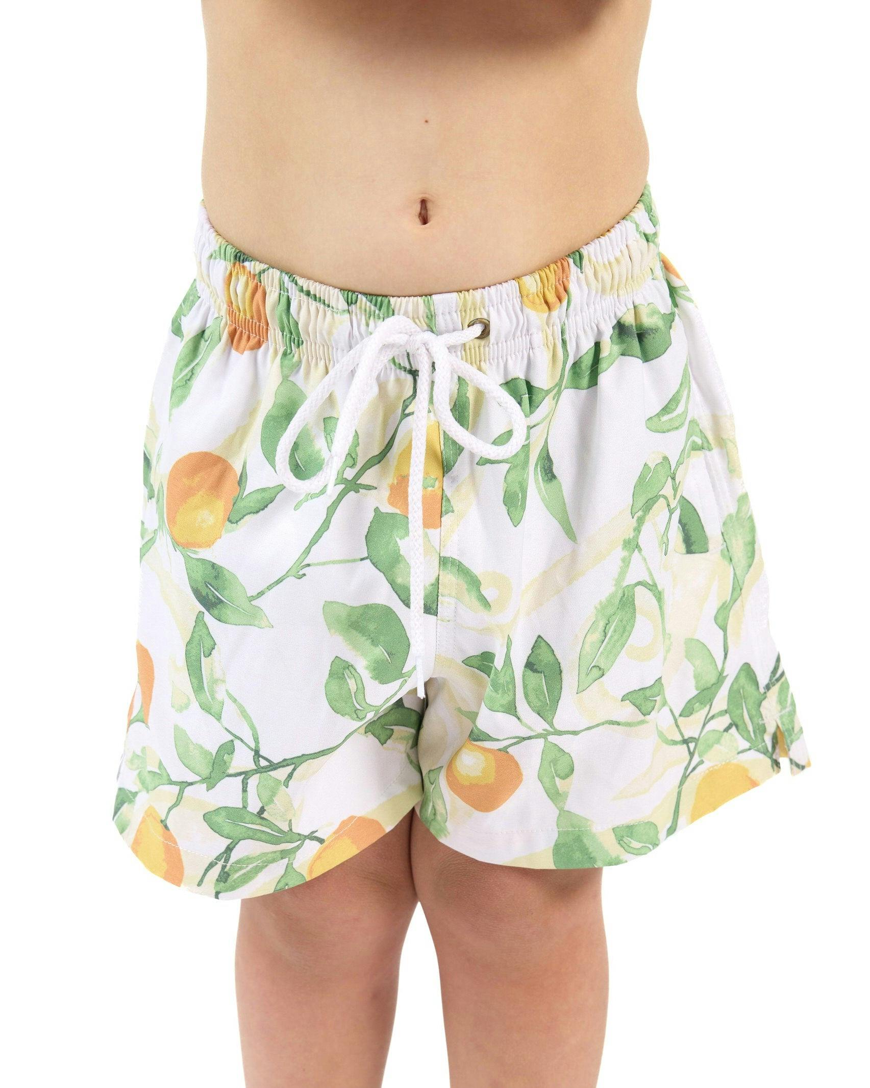 The Valencia - Boys Swim Trunks UPF 50+