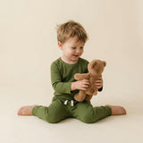 Ribbed Pajama Set