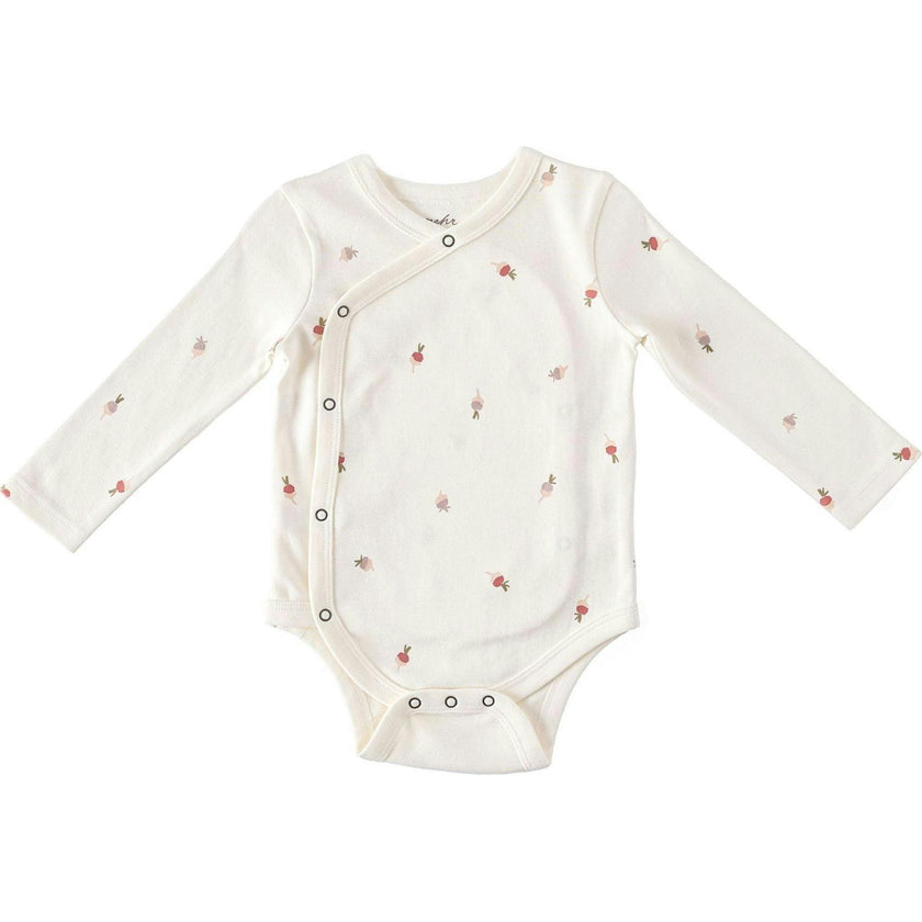Tiny Turnip Long Sleeve Kimono One-Piece, Prints