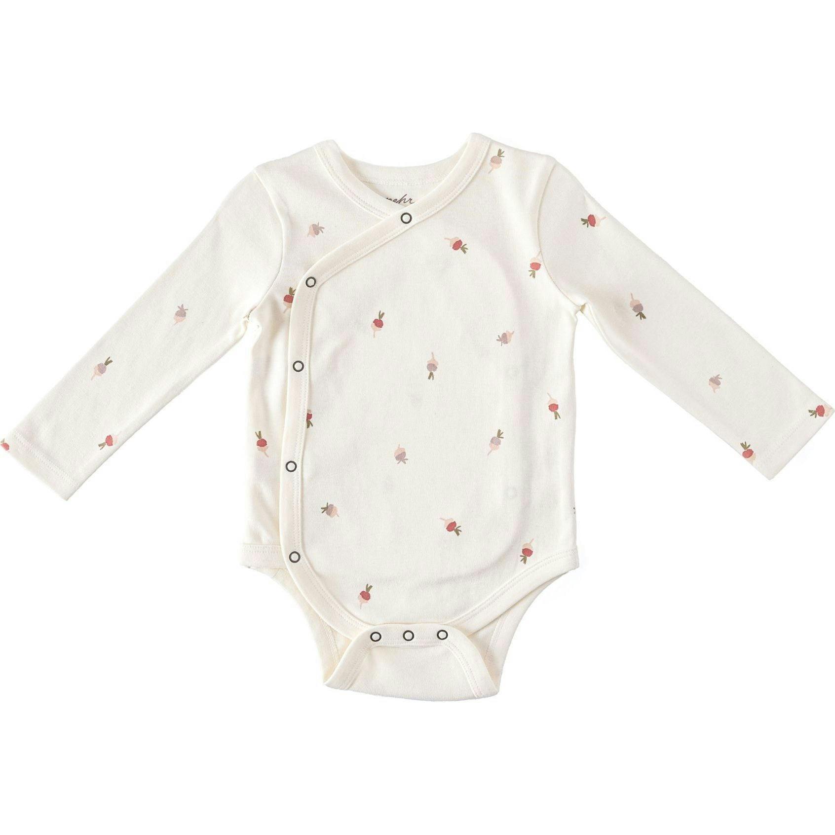 Tiny Turnip Long Sleeve Kimono One-Piece, Prints