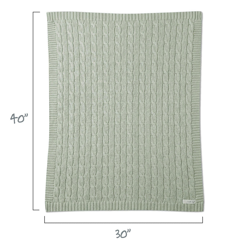 SPARROW Sweater Knit Receiving Blanket