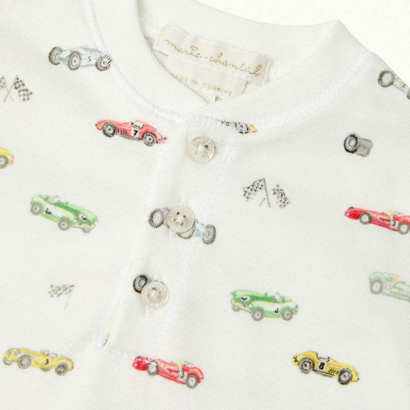 Derek Race Car Pyjama - Baby