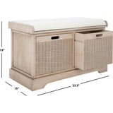 Landers 2-Drawer/Cushion Storage Bench