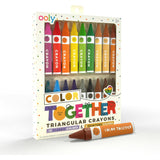 Color Together Triangular Crayons - Set of 18