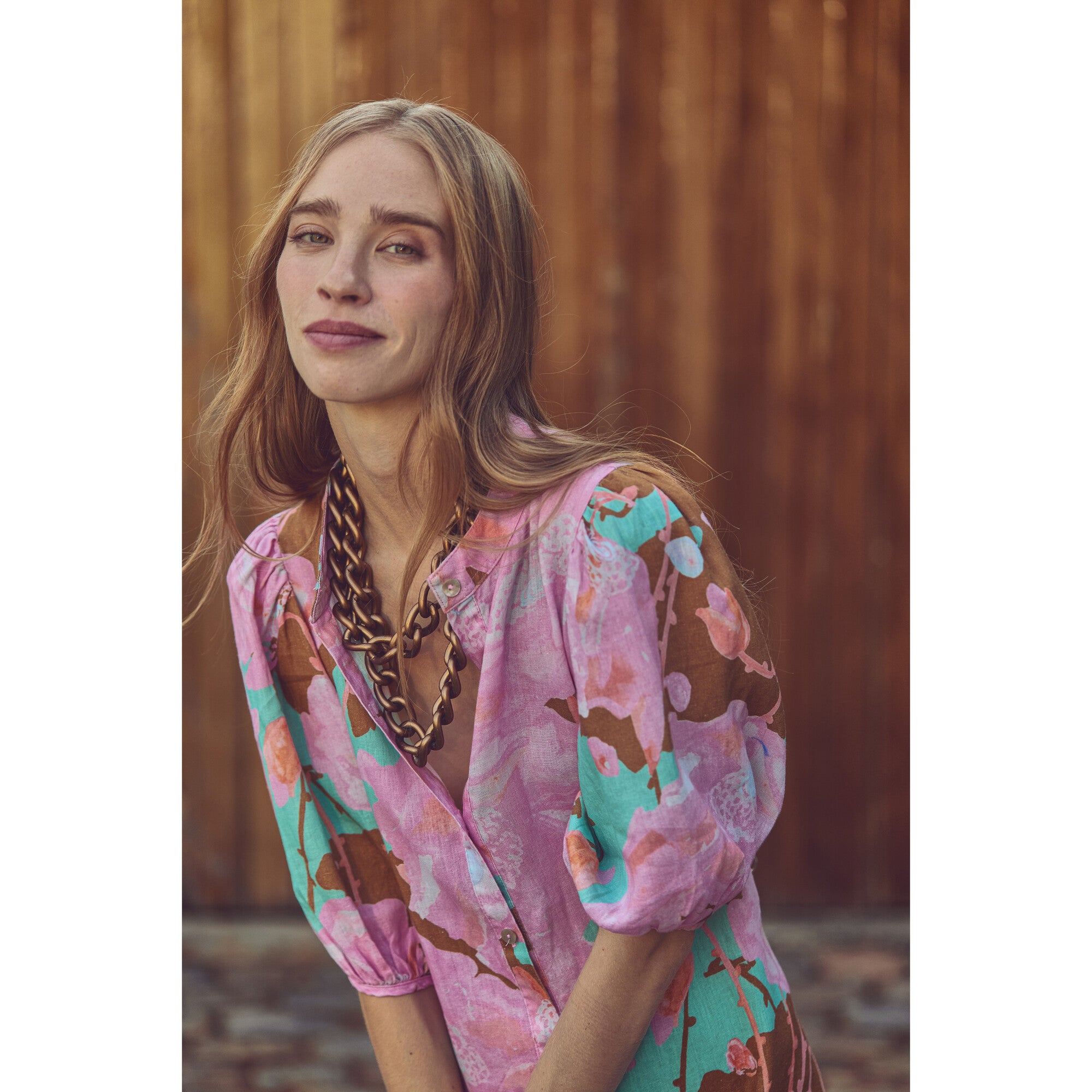 Bubble Linen Dress