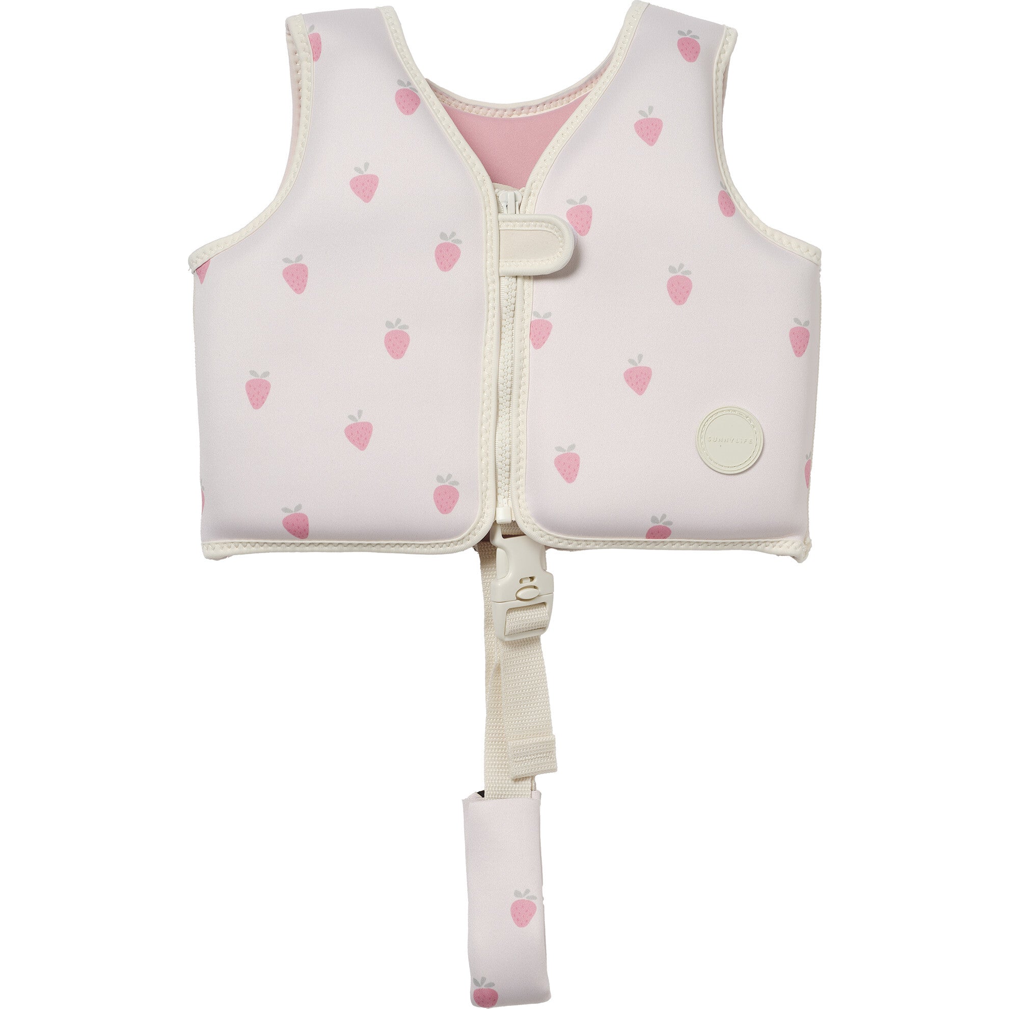 Kids Swim Vest: -3Y - Strawberry Sunshine