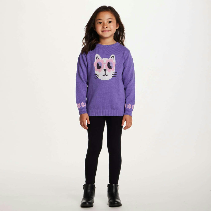 Kids Tunic Length Sweater W/Legging Set