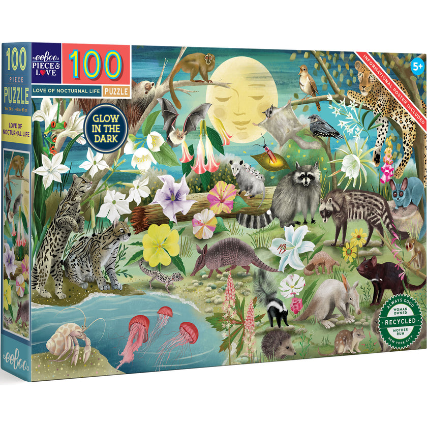 100 Piece Puzzle: Love of Nocturnal Life