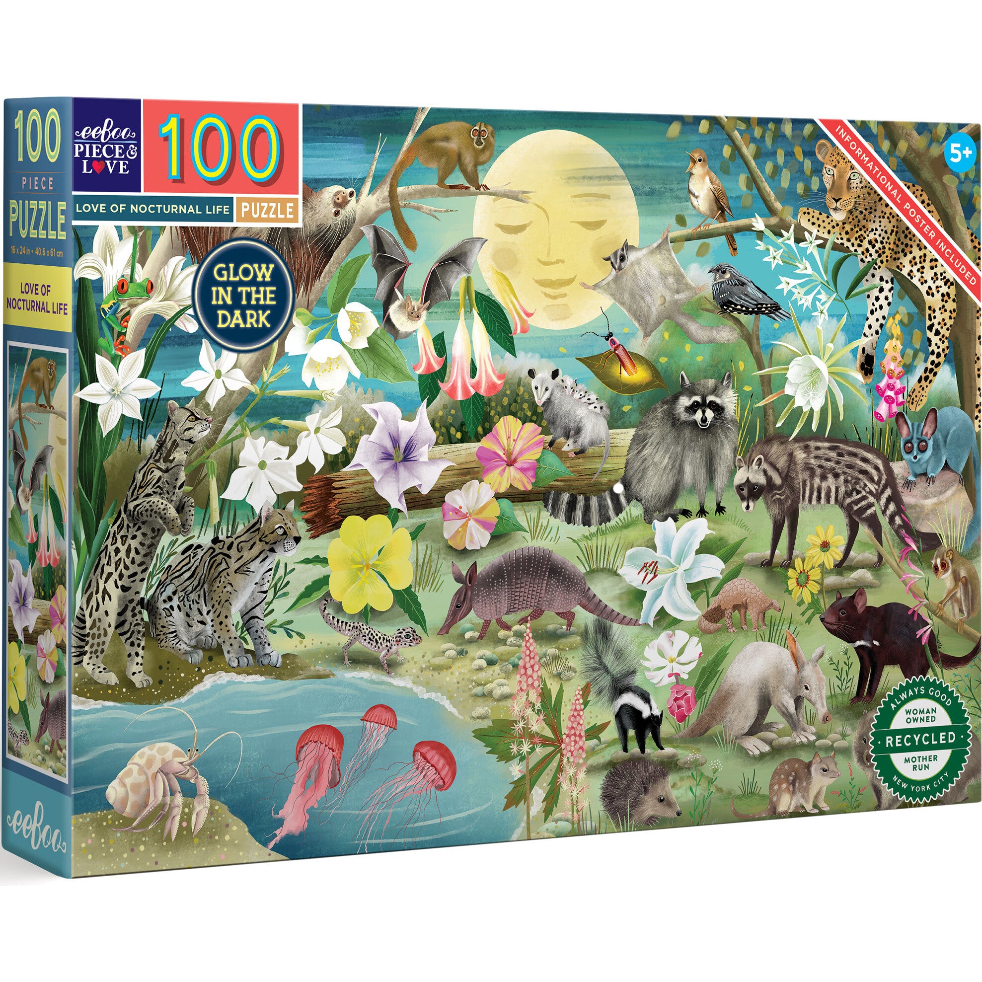 100 Piece Puzzle: Love of Nocturnal Life