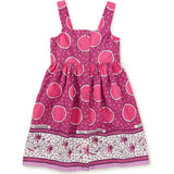 Sleeveless Button Front Dress, Pink