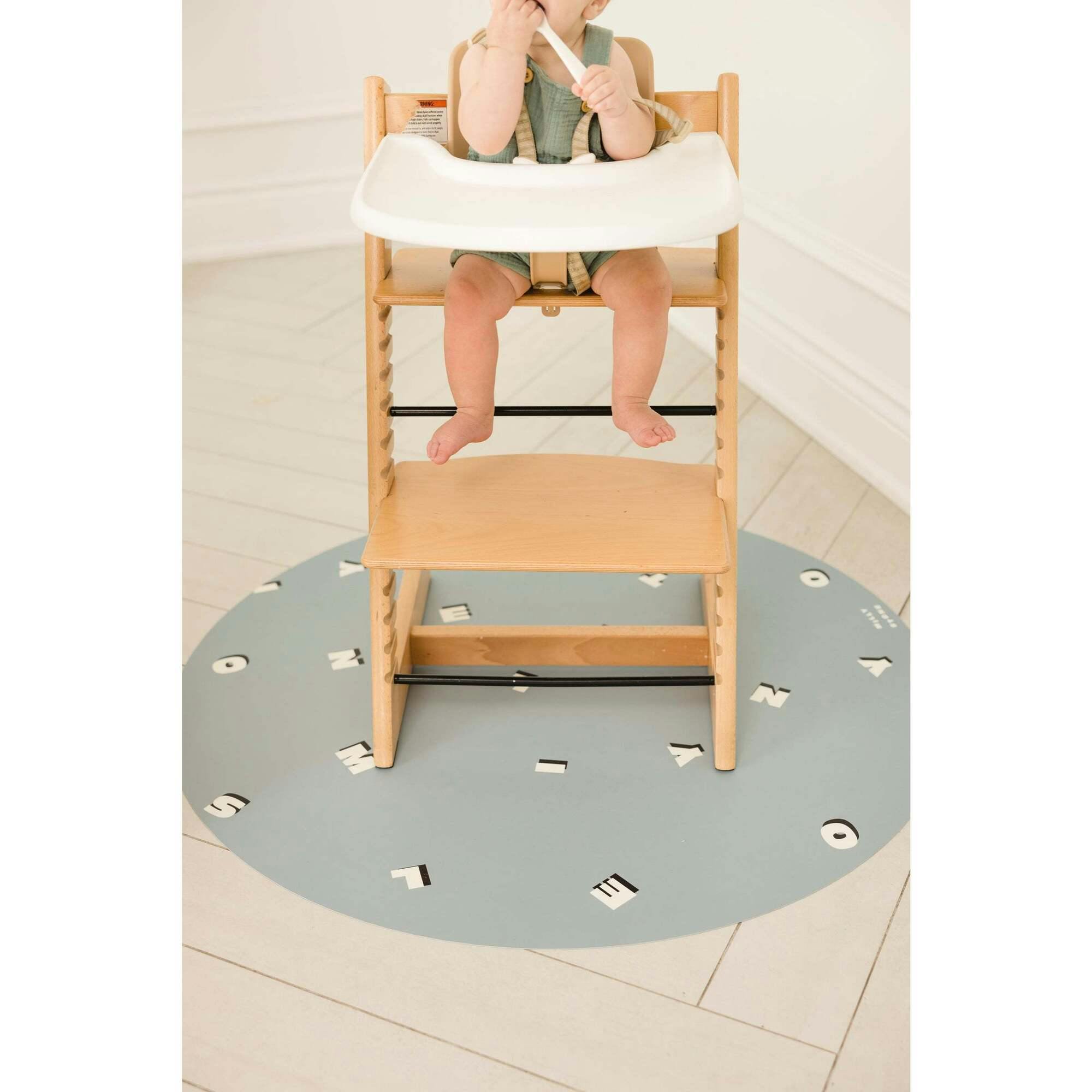Catch All Mat for Mealtime & Playtime Mess