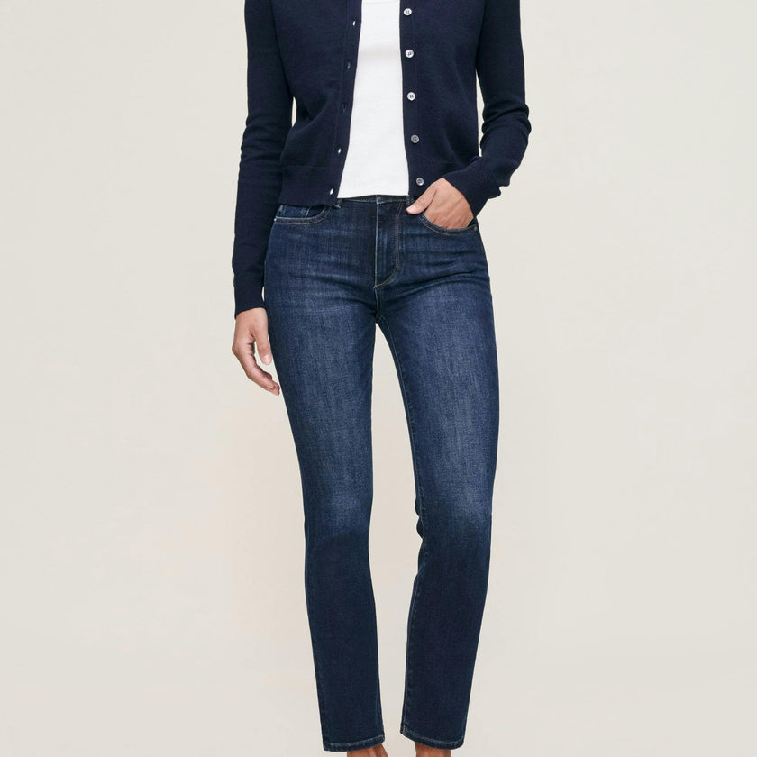 Mara Straight Mid Rise Instasculpt™ Ankle Jeans  Eastside