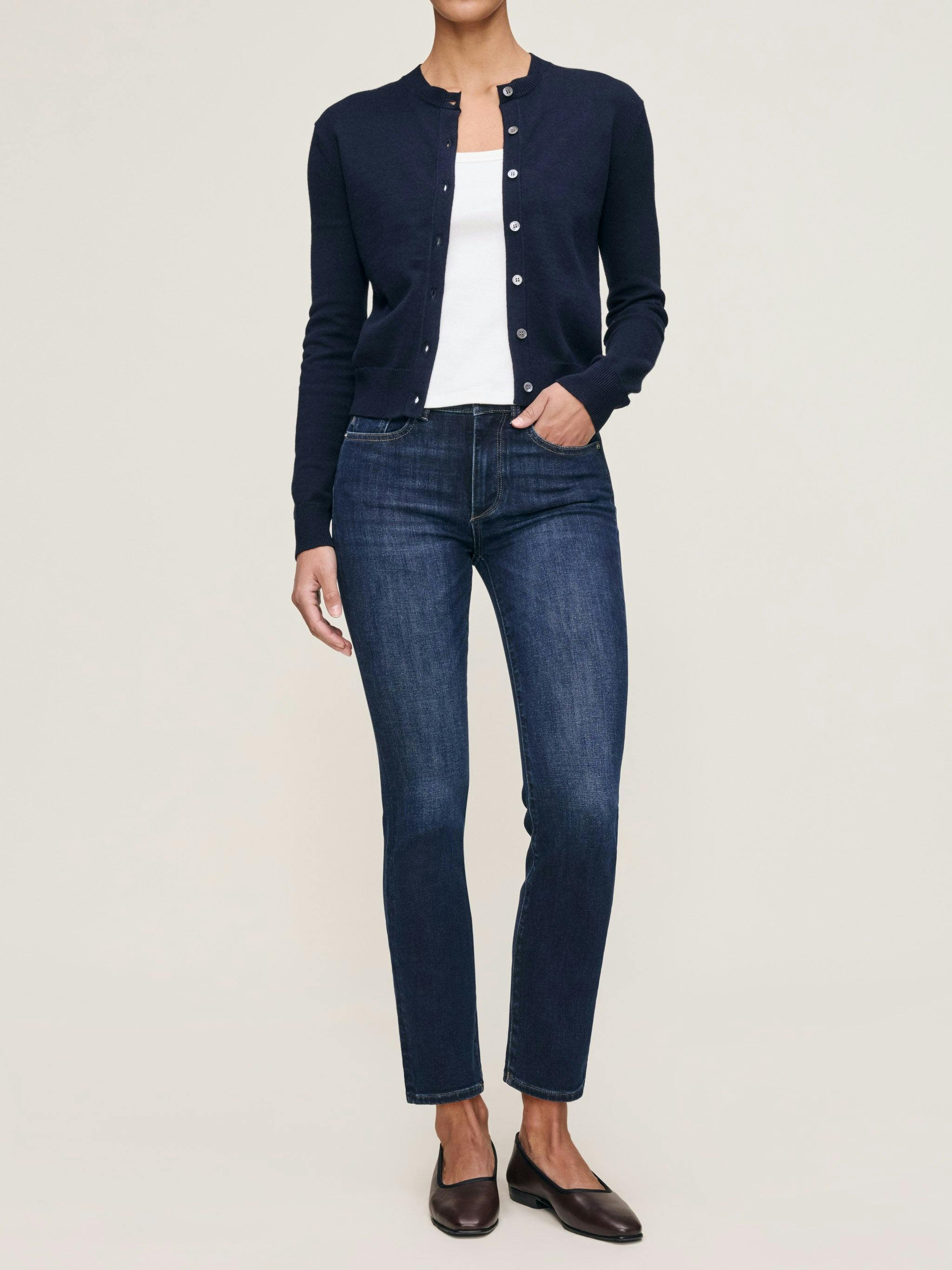 Mara Straight Mid Rise Instasculpt™ Ankle Jeans  Eastside