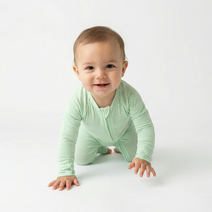 Pear Stripe Bamboo Sleeper
