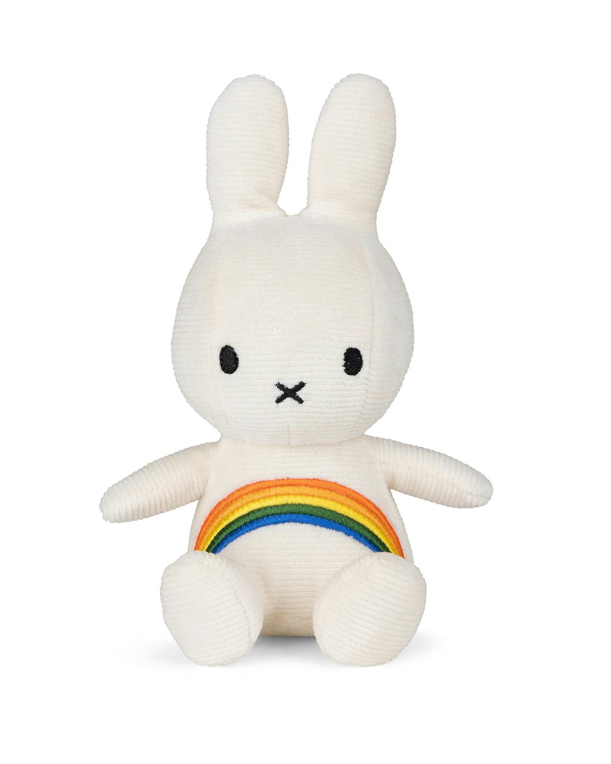 Plush Miffy Rainbow Offwhite 7