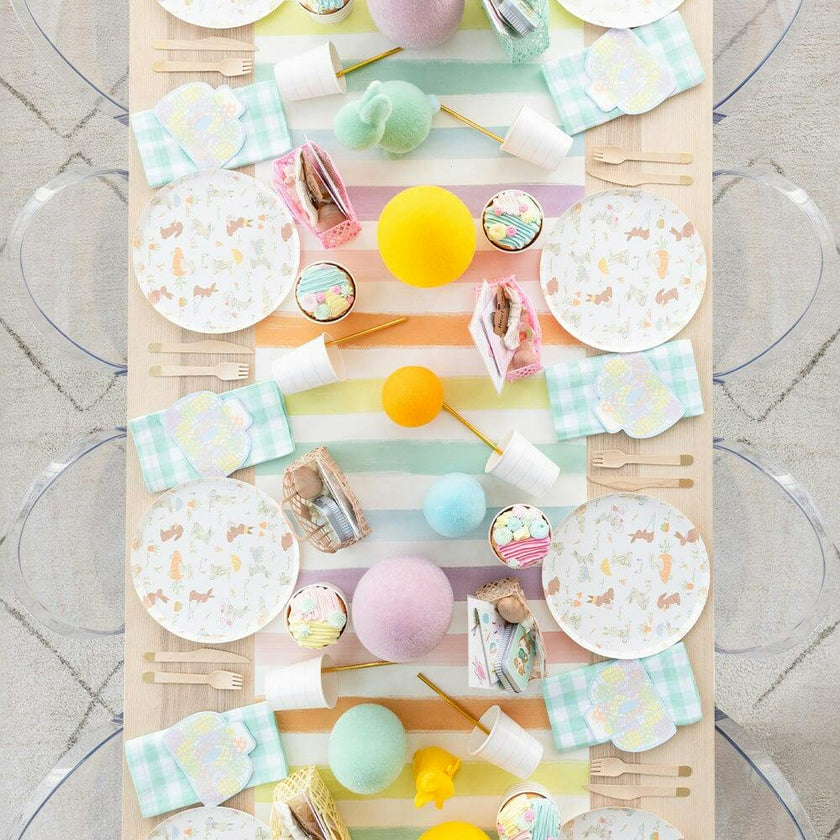 Springtime Egg Hunt Basket Large Napkins
