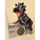 Spike Out Baby Hoodie, Grey