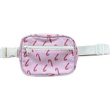 Mini Belt Bag Candy Cane