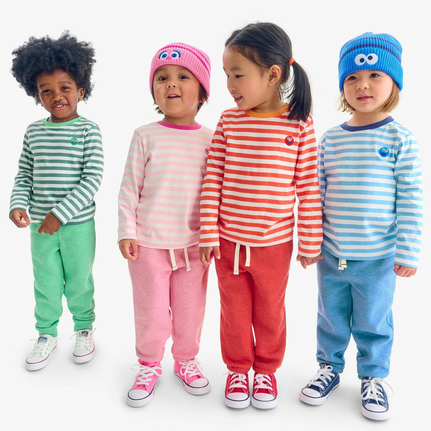 Kids Sesame Street knit beanie