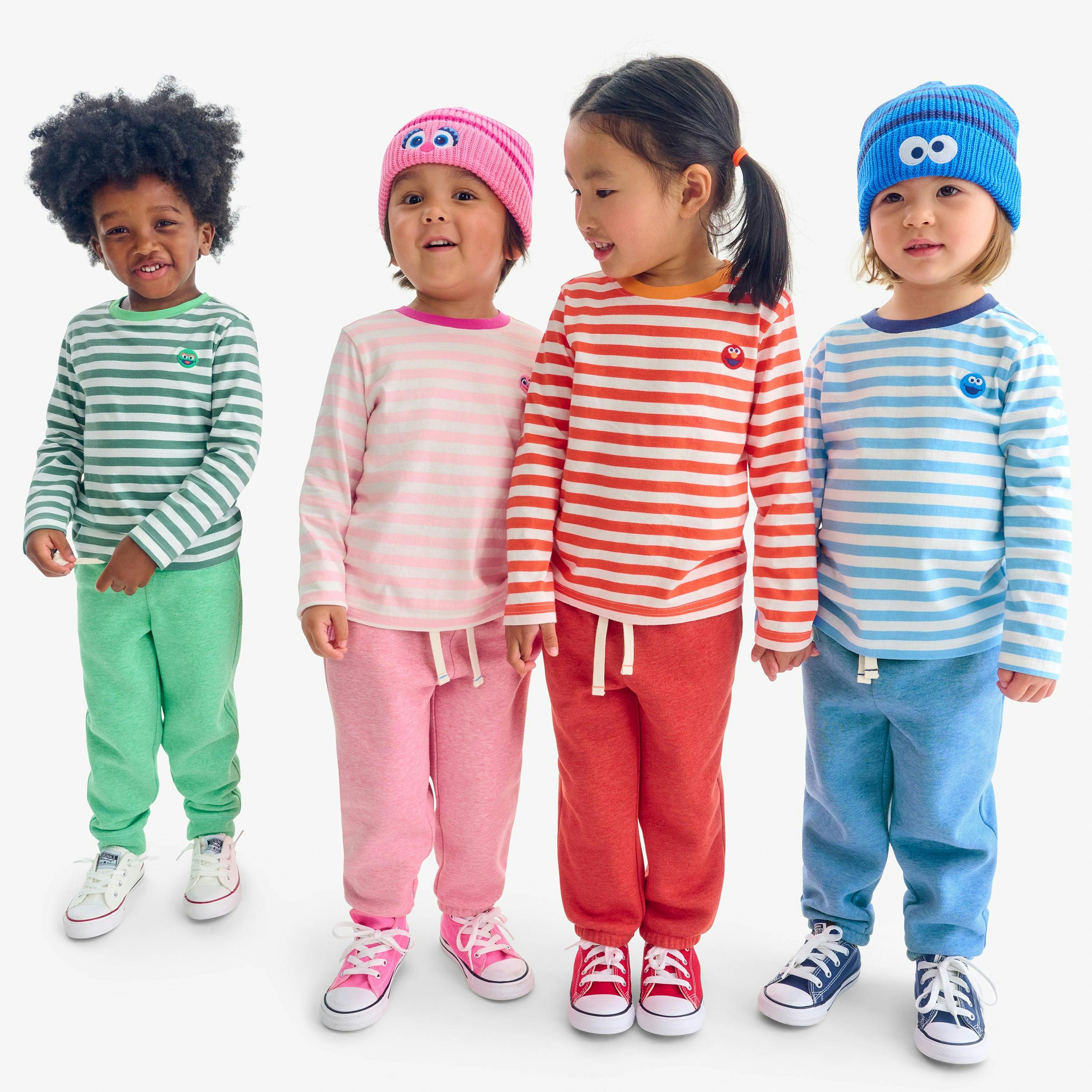 Kids Sesame Street knit beanie