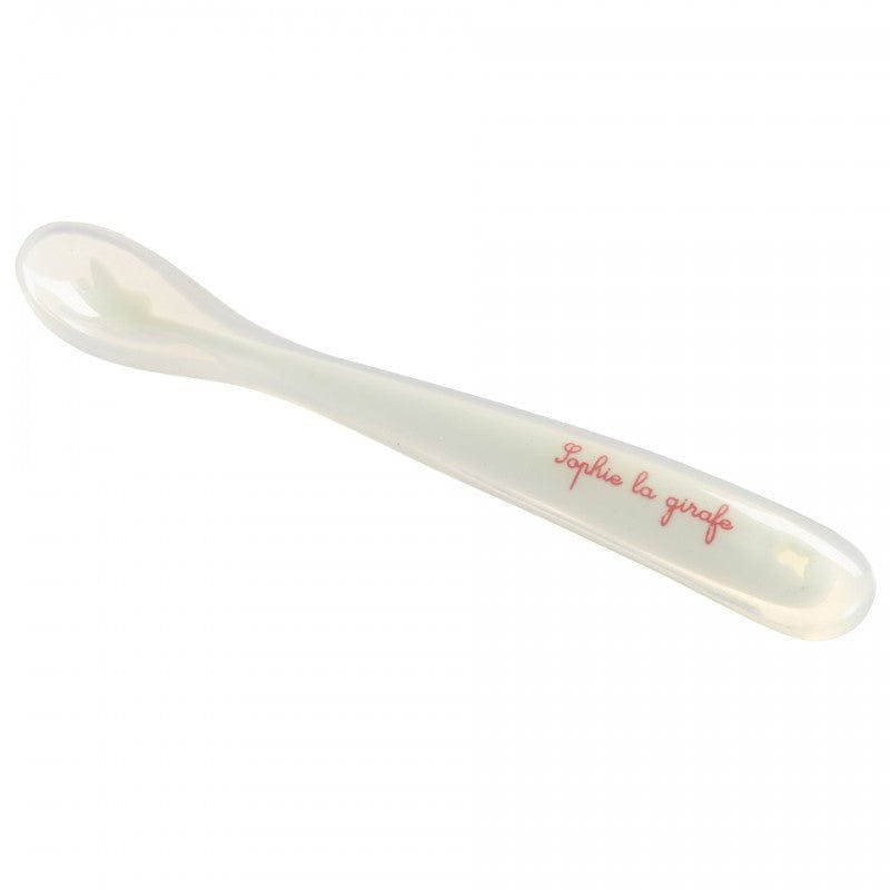 Set of 2 Sophie Silicone Baby Spoons