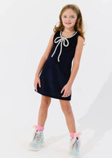 Velvet Bow Princess Dress