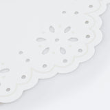 Broderie Anglaise Lace White Small Napkins
