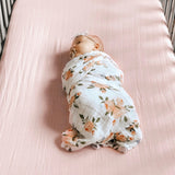 Cotton Muslin Crib Sheet - Light Pink