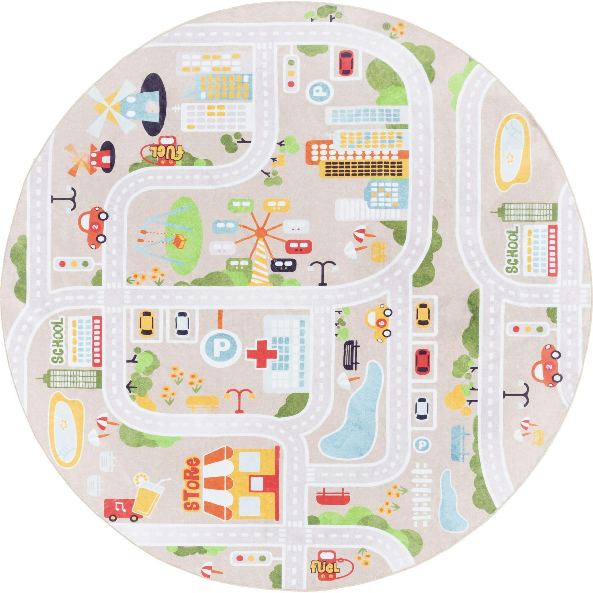 Santa Monica Kids 124 Round Rug