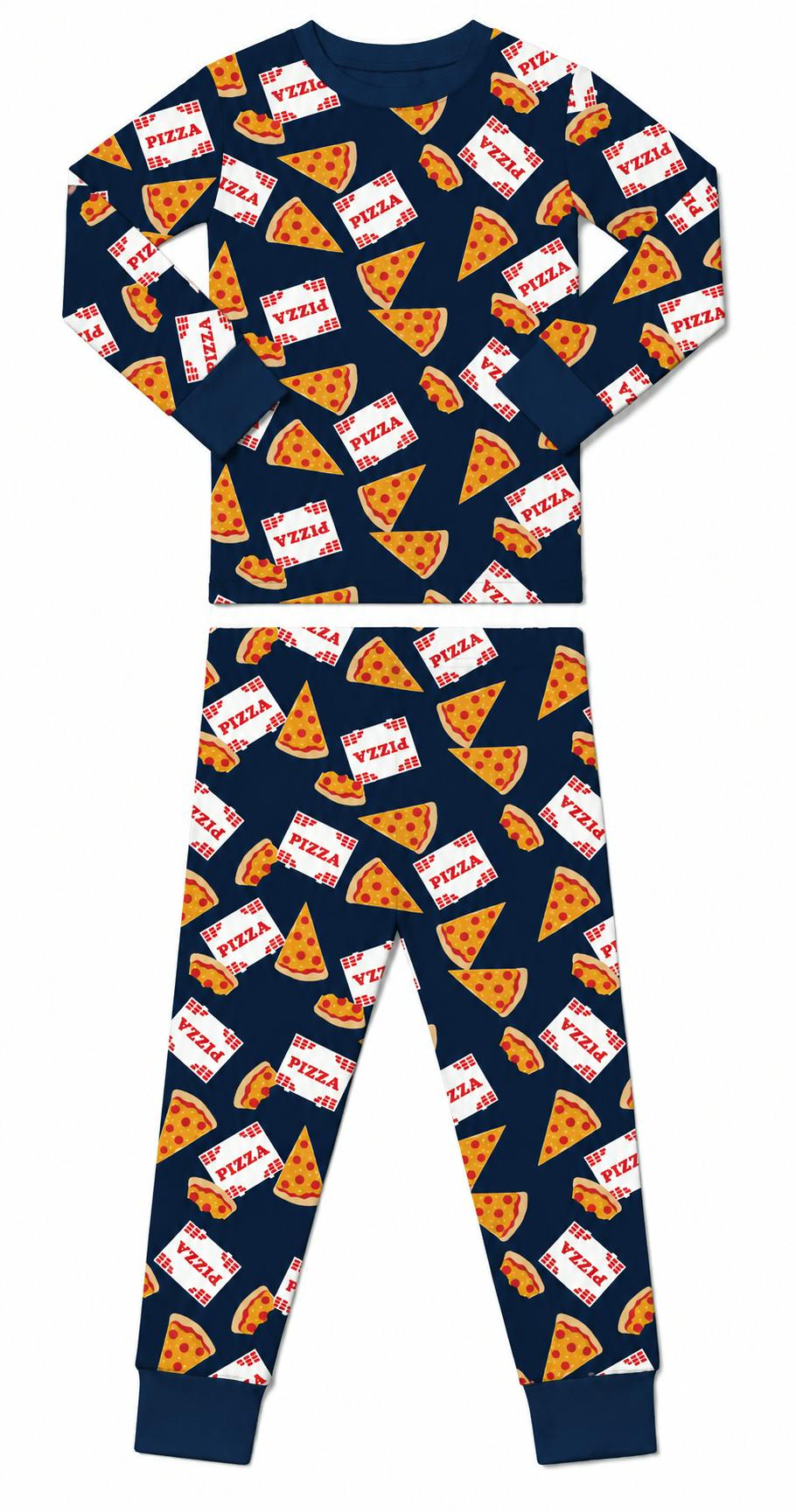 Kids Pajamas - Pizza Party