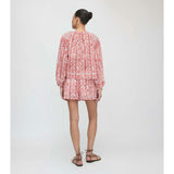 The Audrey Short - Coral Corsica Paisley