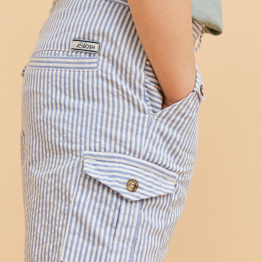 Cargo Seersucker Shorts