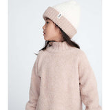 Baby Fuzzy Ribbed Neck Sweater