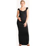 Zoey Maternity Dress, Black
