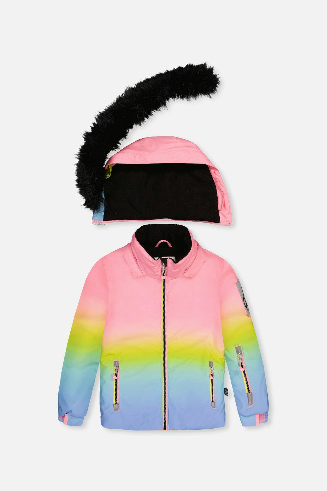 Two Piece Play Snowsuit Multicolor Gradient