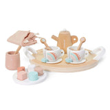 Wooden Tea Set Doll Accessory Play Set