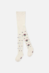 Knit Tights Pale Dusty Pink