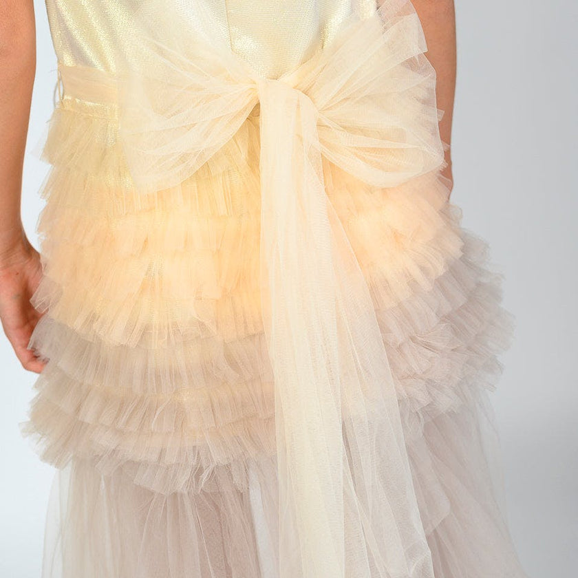 Champagne Euclid Dress