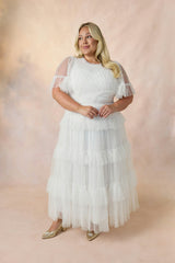 Whimsical Dress in White