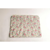 Betsy Ann Timeless Floral Ruffle Zipper Pouch