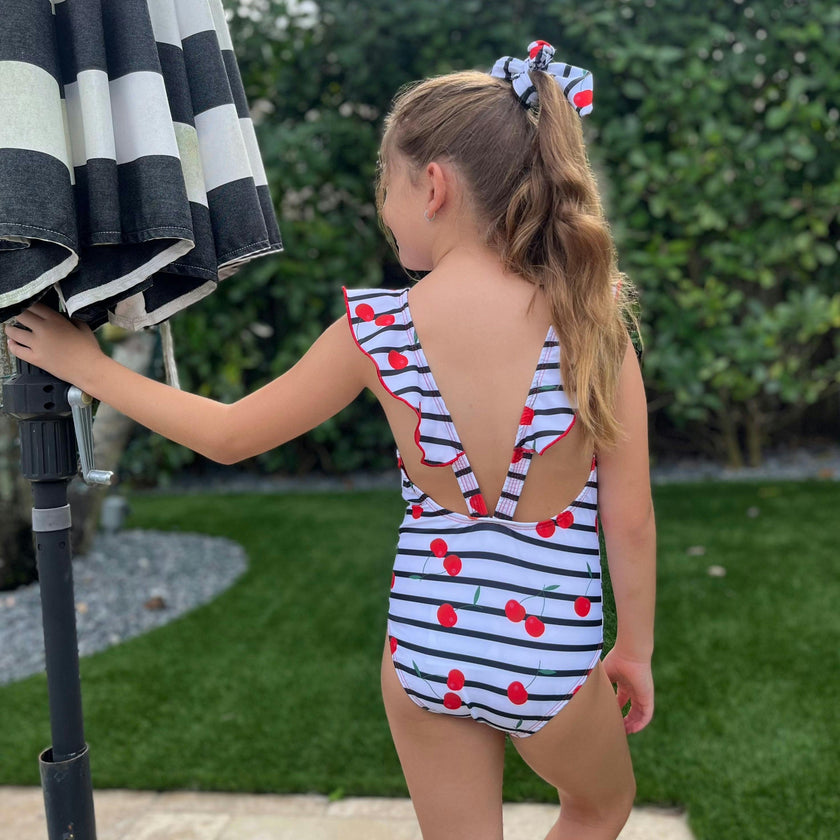 Juli One Piece - Cherry On Top Print
