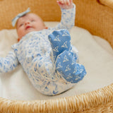 Bamboo Zip-Up Footie Pajama - Priscilla