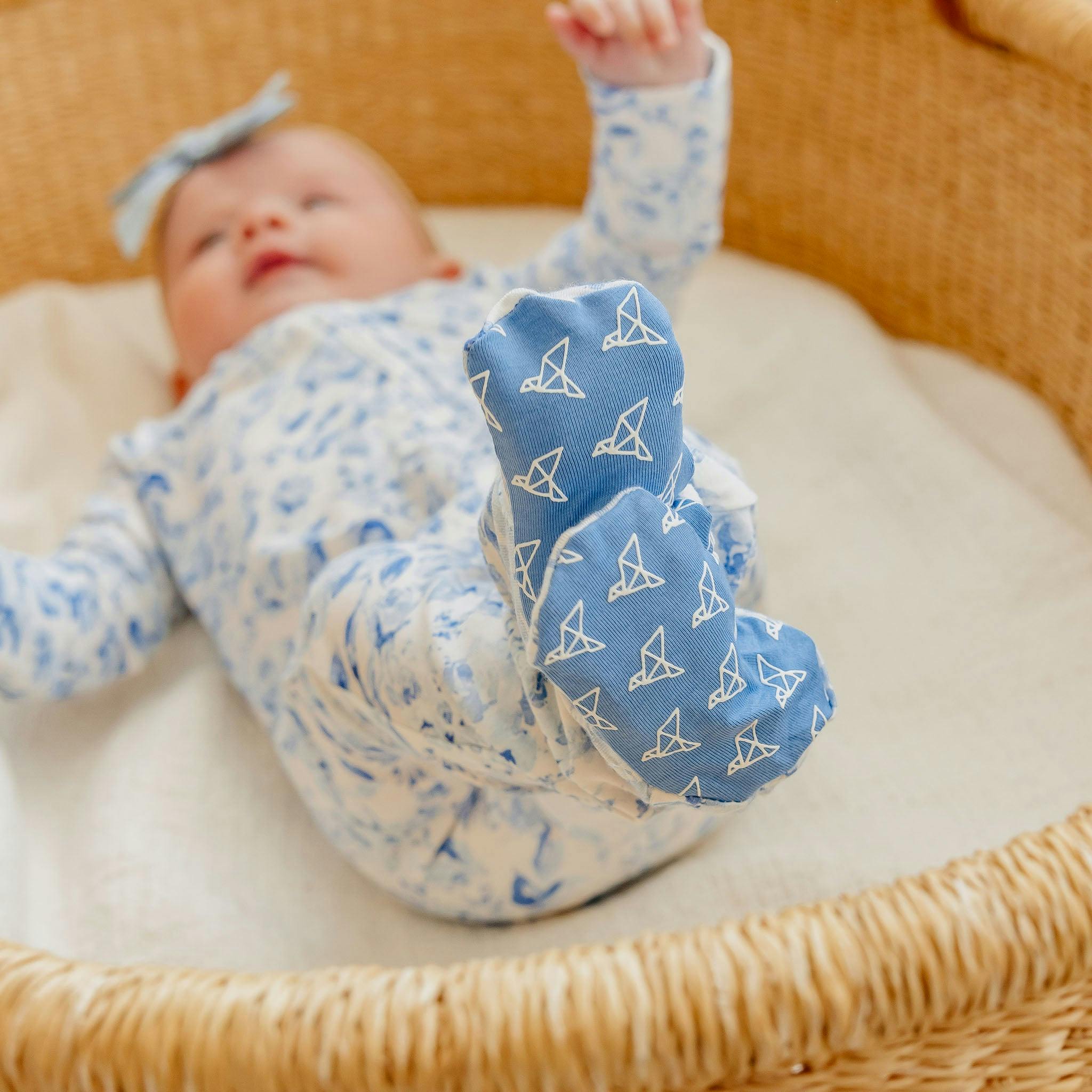 Bamboo Zip-Up Footie Pajama - Priscilla