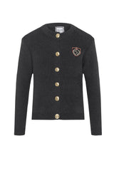Emblem Knit Cardigan