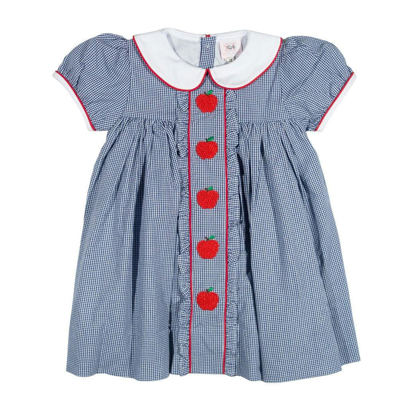 Navy Apple Dress
