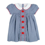 Navy Apple Dress
