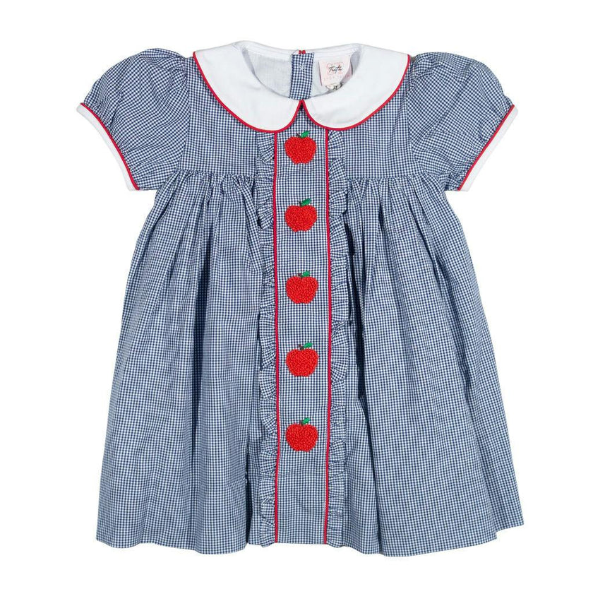 Navy Apple Dress